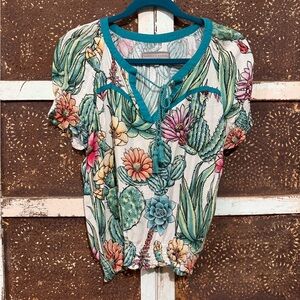 Double D Ranch Precarious Prickles Top